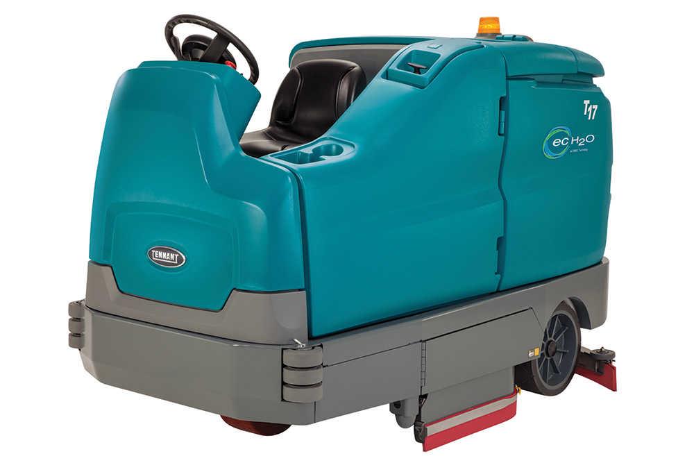 Tennant T17 Industrial Rideon ScrubberDryer Buy, Lease Or Hire